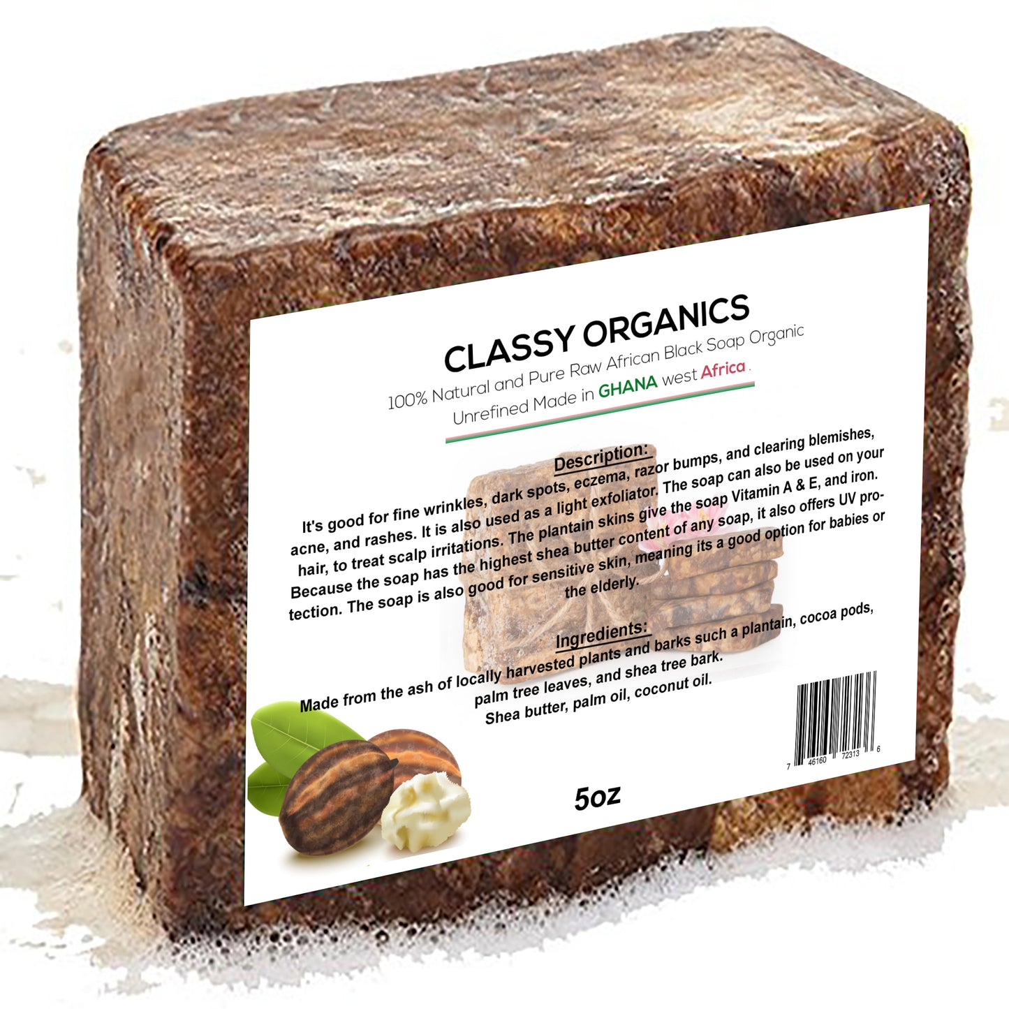 Classy Organics African Black Soap